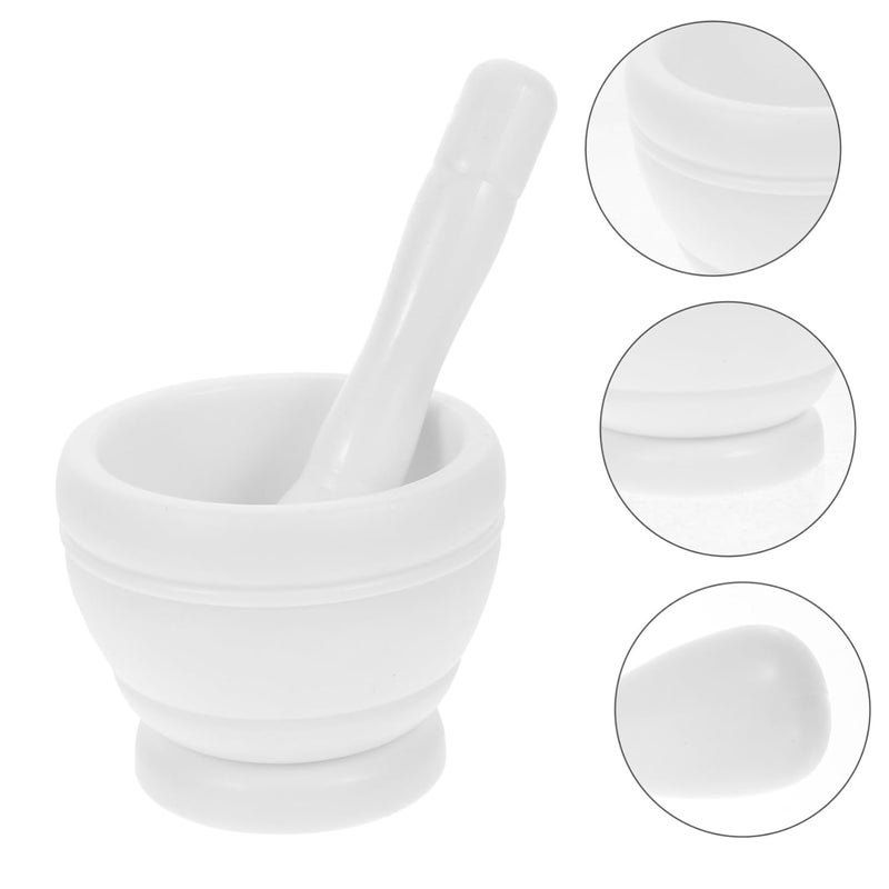 Reusable Plastic Garlic Crusher Pestle Bowl For Ginger And Spices Efficient Grinding - Image 3